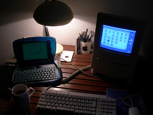 Mac Color Classic setup (see SystemFolder blog link below)