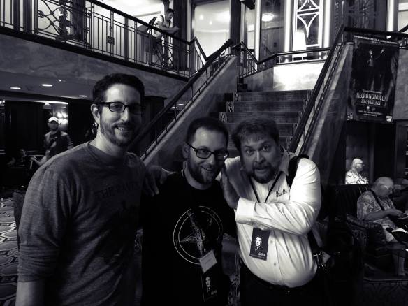 Everyone was lining up to touch Simon's beard