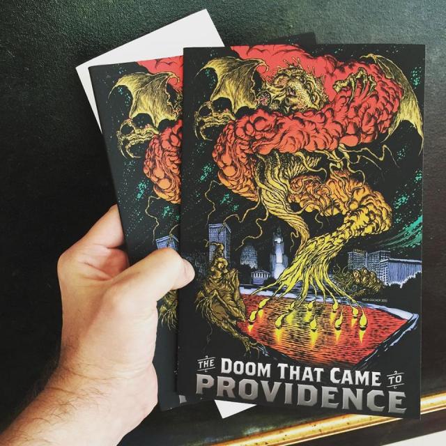 My contributor's copies of The Doom That Came to Providence
