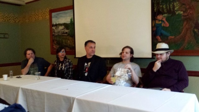 Varieties of Weirdness panel photo by Helen Hopley